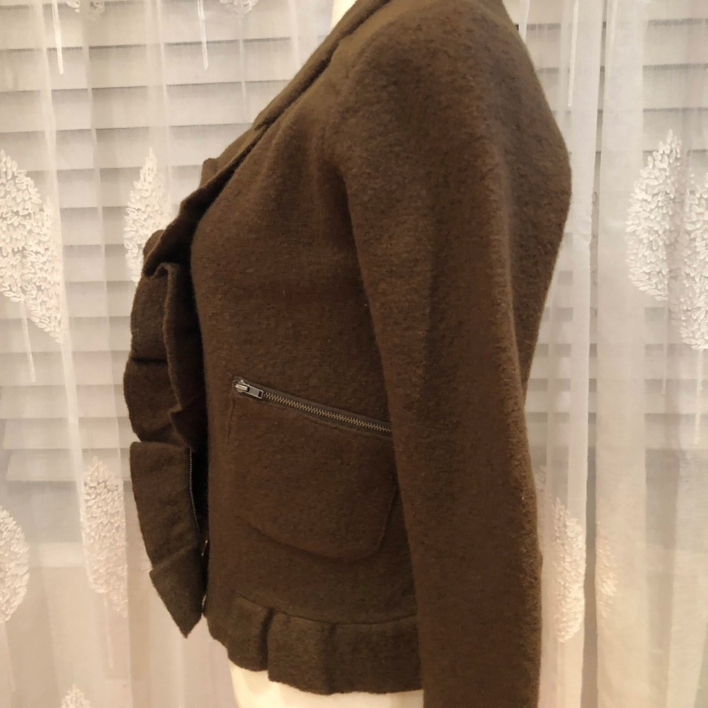 Loft Ruffle Zip Jacket - image 3